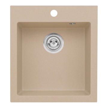 ALVEUS 1133431 - Lavello della cucina CORTINA 50x45 cm granito/beige