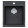 ALVEUS 1133432 - Lavello della cucina CORTINA 50x45 cm granito/nero