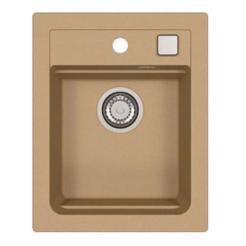 ALVEUS 1139769 - Lavello della cucina ATROX 50x40 cm granito/beige
