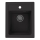 ALVEUS 1139771 - Évier de cuisine ATROX 50x40 cm granit/noir