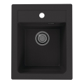 ALVEUS 1139771 - Lavello della cucina ATROX 50x40 cm granito/nero