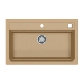ALVEUS 1140445 - Lavello della cucina ATROX 79x50 cm granito/beige