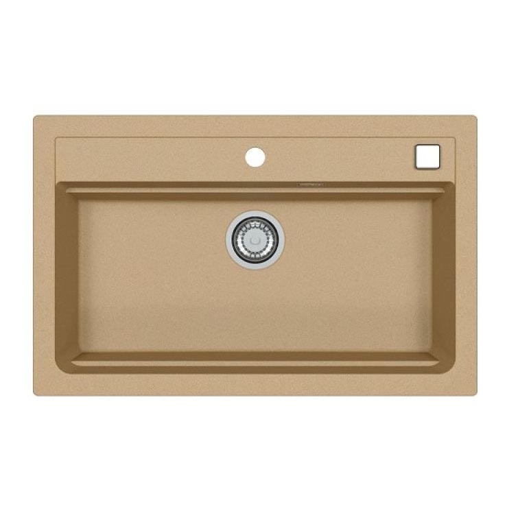 ALVEUS 1140445 - Lavello della cucina ATROX 79x50 cm granito/beige