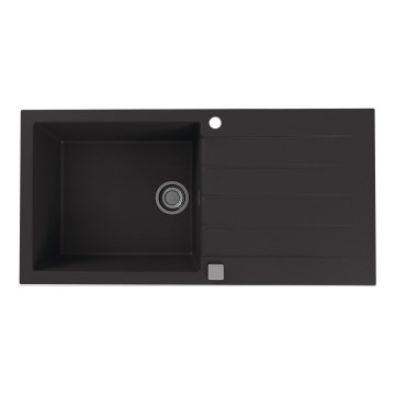 ALVEUS 1140598 - Lavello della cucina CADIT 100x50 cm granito/nero