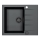 ALVEUS 1148158 - Lavello della cucina CADIT 59x50 cm granito/nero