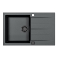 ALVEUS 1148159 - Lavello della cucina CADIT 79x50 cm granito/nero