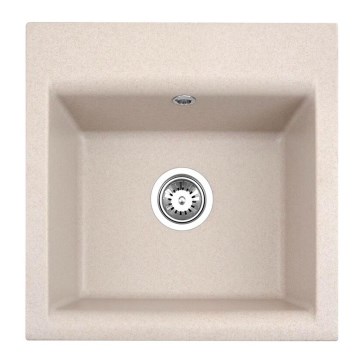 ALVEUS 1149111 - Lavello della cucina GEM 50x50 cm granito/beige