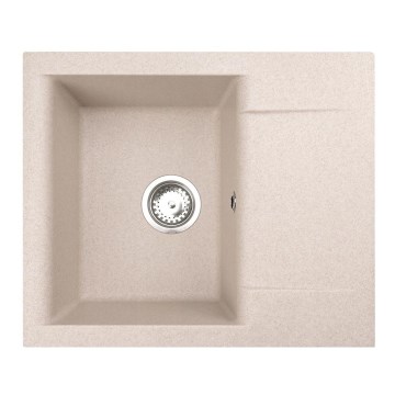 ALVEUS 1149114 - Lavello della cucina GEM 59x50 cm granito/beige