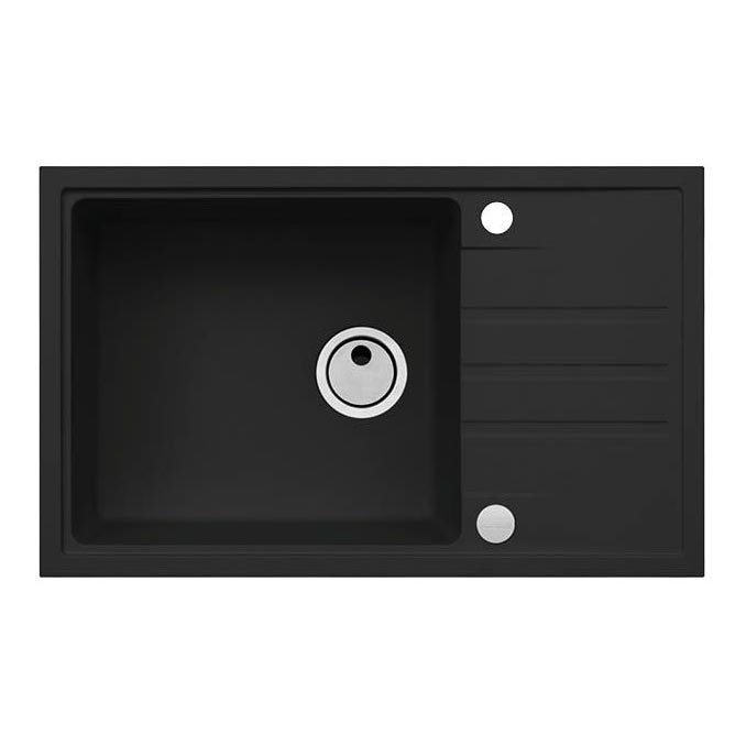 ALVEUS 1149117 - Évier de cuisine INTERMEZZO 78x48 cm granit/noir