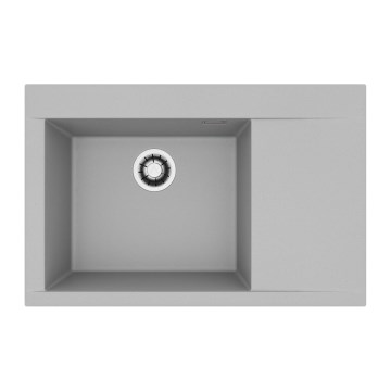 ALVEUS 1149300 - Évier de cuisine PURE 79x51,5 cm granite/gris