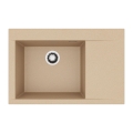 ALVEUS 1149302 - Lavello da cucina PURE 79x51,5 cm granito/marrone