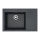 ALVEUS 1149304 - Lavello da cucina PURE 79x51,5 cm granito/nero