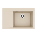 ALVEUS 1149500 - Küchenspüle PURE 79 x 51,5 cm Granit/Beige