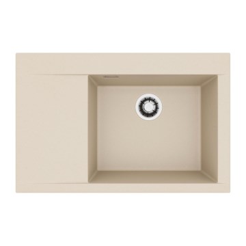ALVEUS 1149500 - Lavello da cucina PURE 79x51,5 cm granito/beige