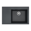ALVEUS 1149503 - Lavello da cucina PURE 79x51,5 cm in granito/nero