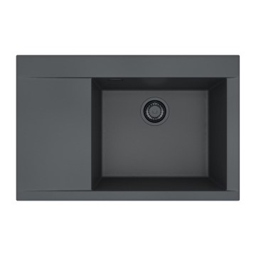 ALVEUS 1149504 - Évier de cuisine PURE 79x51,5 cm granit/noir