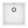 ALVEUS 1150044 - Lavello della cucina OMNI 45x45 cm granito/bianco