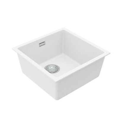 ALVEUS 1150044 - Lavello della cucina OMNI 45x45 cm granito/bianco