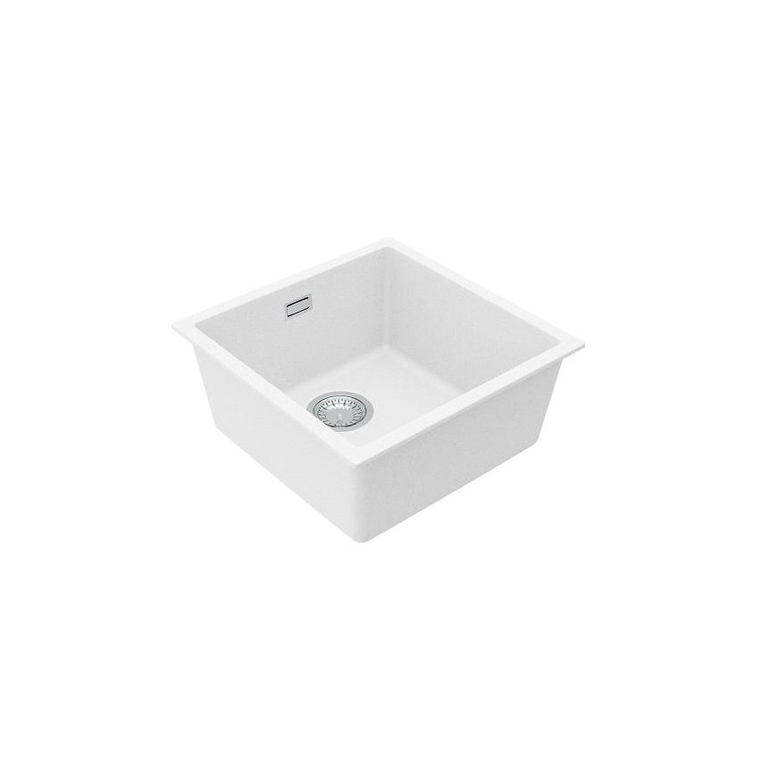 ALVEUS 1150044 - Lavello della cucina OMNI 45x45 cm granito/bianco