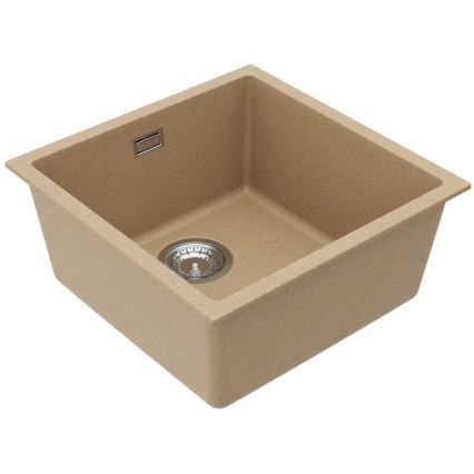 ALVEUS 1150047 - Évier de cuisine OMNI 45x45 cm granit/beige