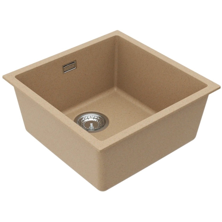 ALVEUS 1150047 - Évier de cuisine OMNI 45x45 cm granit/beige