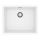 ALVEUS 1150051 - Lavello da cucina OMNI 55x45 cm granito/bianco