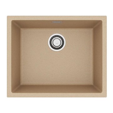 ALVEUS 1150054 - Évier de cuisine OMNI 55x45 cm en granit, beige