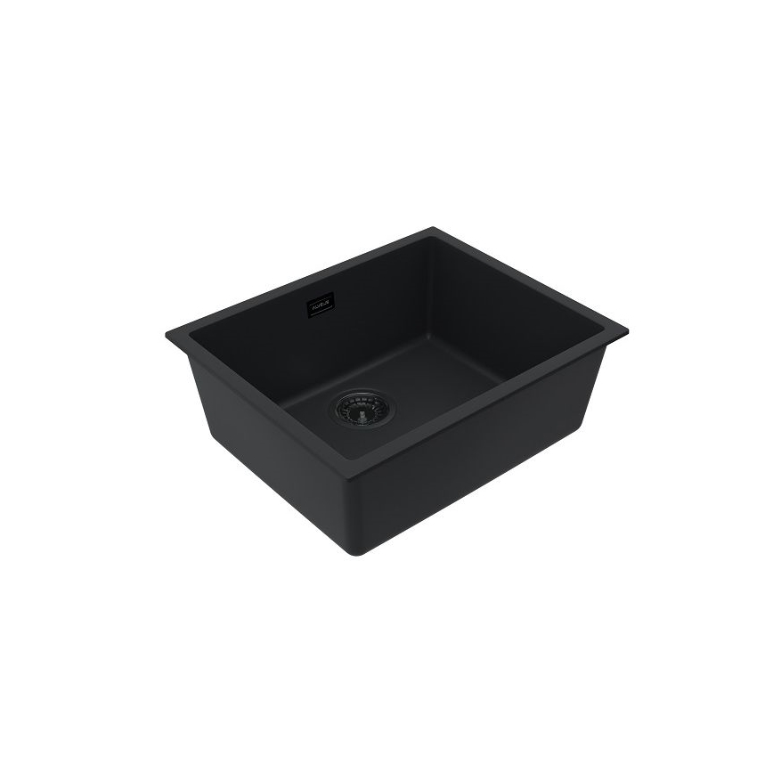 ALVEUS 1150057 - Lavello della cucina OMNI 55x45 cm granito/nero