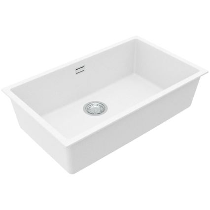 ALVEUS 1150058 - Lavello della cucina OMNI 75x45 cm granito/bianco