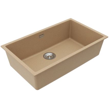 ALVEUS 1150061 - Évier de cuisine OMNI 75 x 45 cm granite/beige
