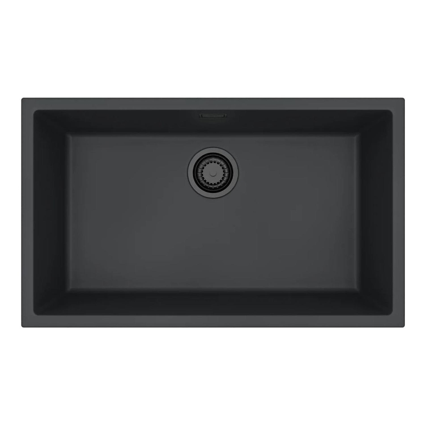 ALVEUS 1150064 - Lavello della cucina OMNI 75x45 cm granito/nero
