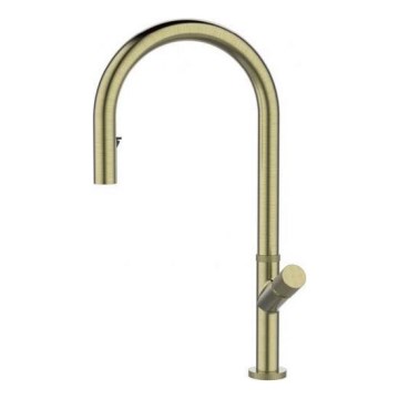 ALVEUS 1150776 - Rubinetto per lavello SWAN 44,9 cm oro