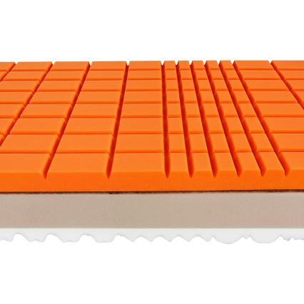 Ambiamo - Matelas en mousse URANOS 1 80x200 cm noix de coco