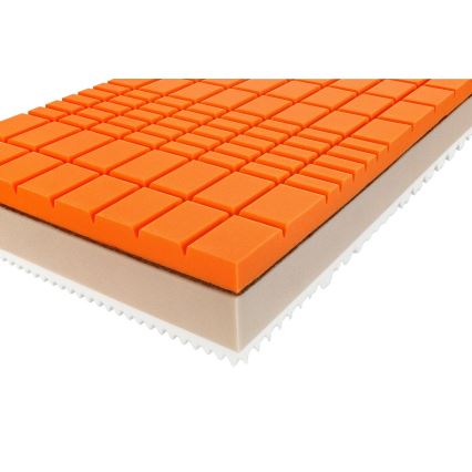 Ambiamo - Materasso in schiuma URANOS 1 80x200 cm con strato in fibra di cocco