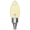 Ampoule à intensité variable LED FILAMENT C35 E14/4,5W/230V 2700-6500K Wi-Fi - Aigostar