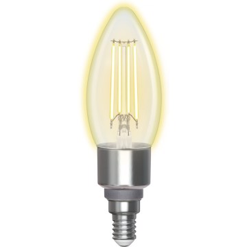 Ampoule à intensité variable LED FILAMENT C35 E14/4,5W/230V 2700-6500K Wi-Fi - Aigostar