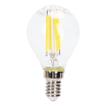 Ampoule à intensité variable LED FILAMENT G45 E14/4W/230V 6500K - Aigostar