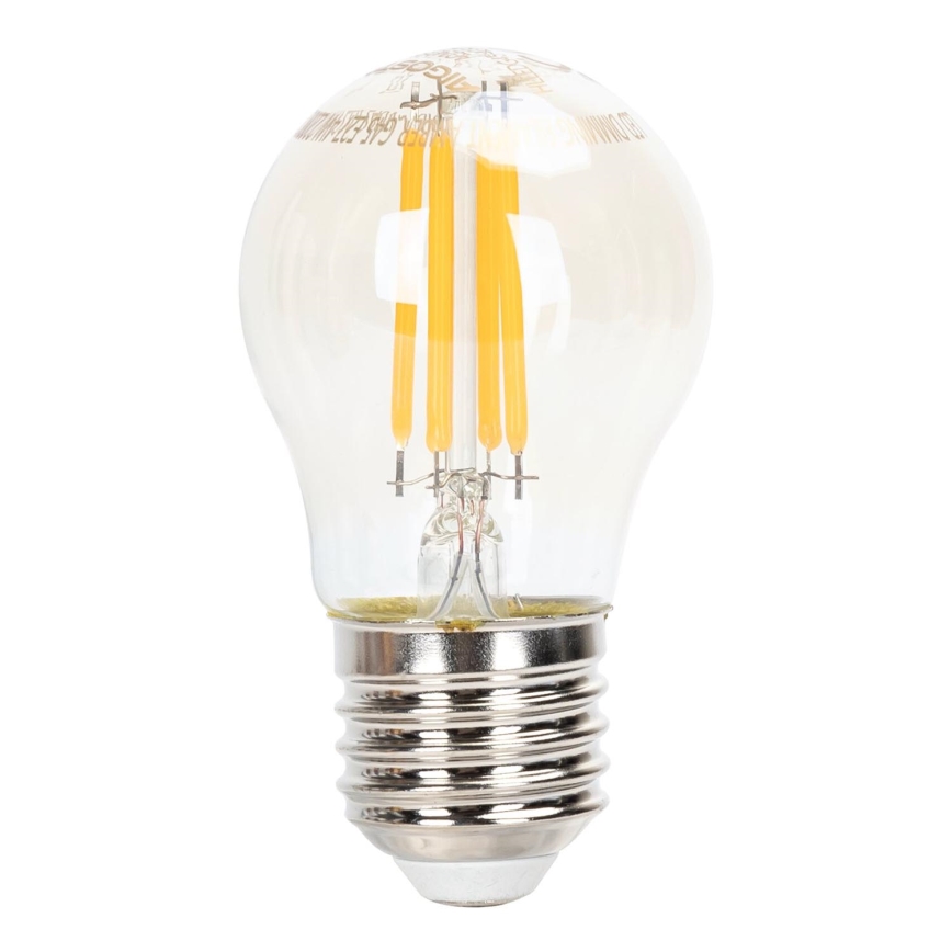 Ampoule à intensité variable LED FILAMENT G45 E27/4W/230V 2200K - Aigostar