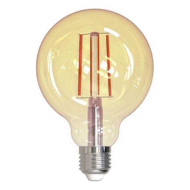 Ampoule à intensité variable LED FILAMENT VINTAGE G95 E27/12W/230V 2000K