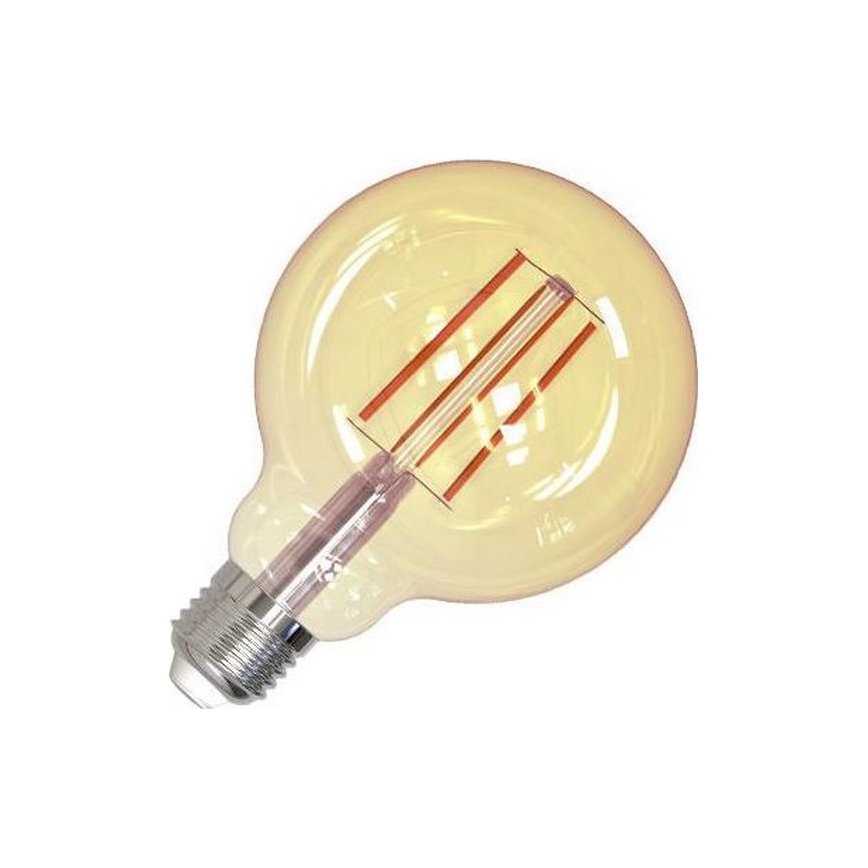 Ampoule à intensité variable LED FILAMENT VINTAGE G95 E27/12W/230V 2000K