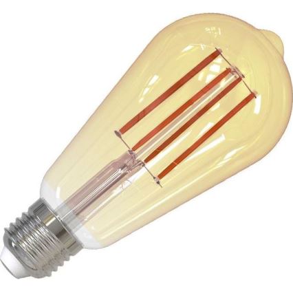 Ampoule à intensité variable LED FILAMENT VINTAGE ST64 E27/12W/230V 2000K