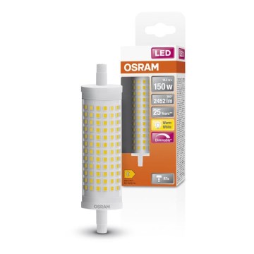 Ampoule à intensité variable LED R7s/18,2W/230V 2700K 118 mm - Osram