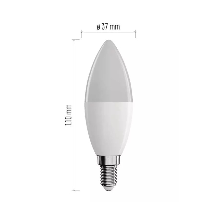 Ampoule à intensité variable LED RGB GoSmart E14/4,8W/230V 2700-6500K Tuya