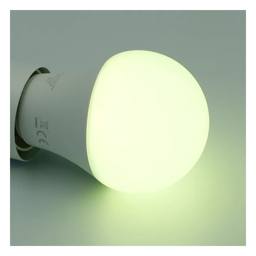 Ampoule à intensité variable LED RGBW A60 E27/9W/230V 2700-6500K Wi-Fi Tuya