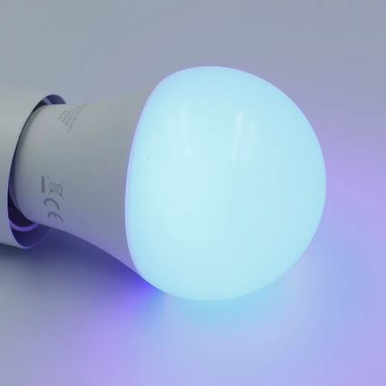 Ampoule à intensité variable LED RGBW A60 E27/9W/230V 2700-6500K Wi-Fi Tuya