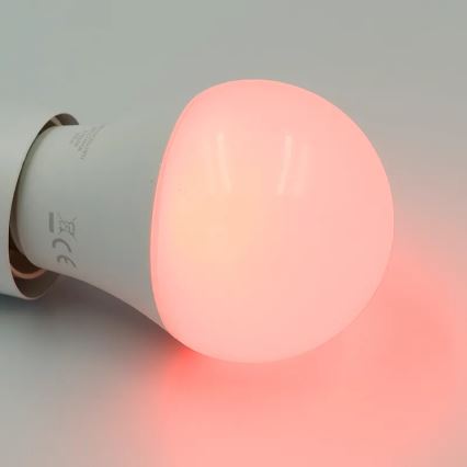 Ampoule à intensité variable LED RGBW A60 E27/9W/230V 2700-6500K Wi-Fi Tuya