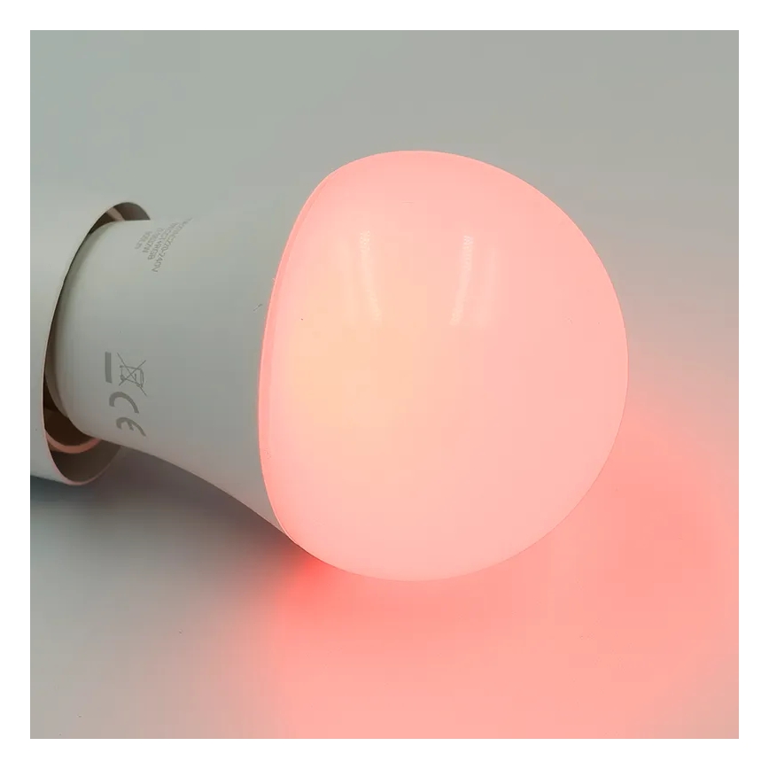Ampoule à intensité variable LED RGBW A60 E27/9W/230V 2700-6500K Wi-Fi Tuya
