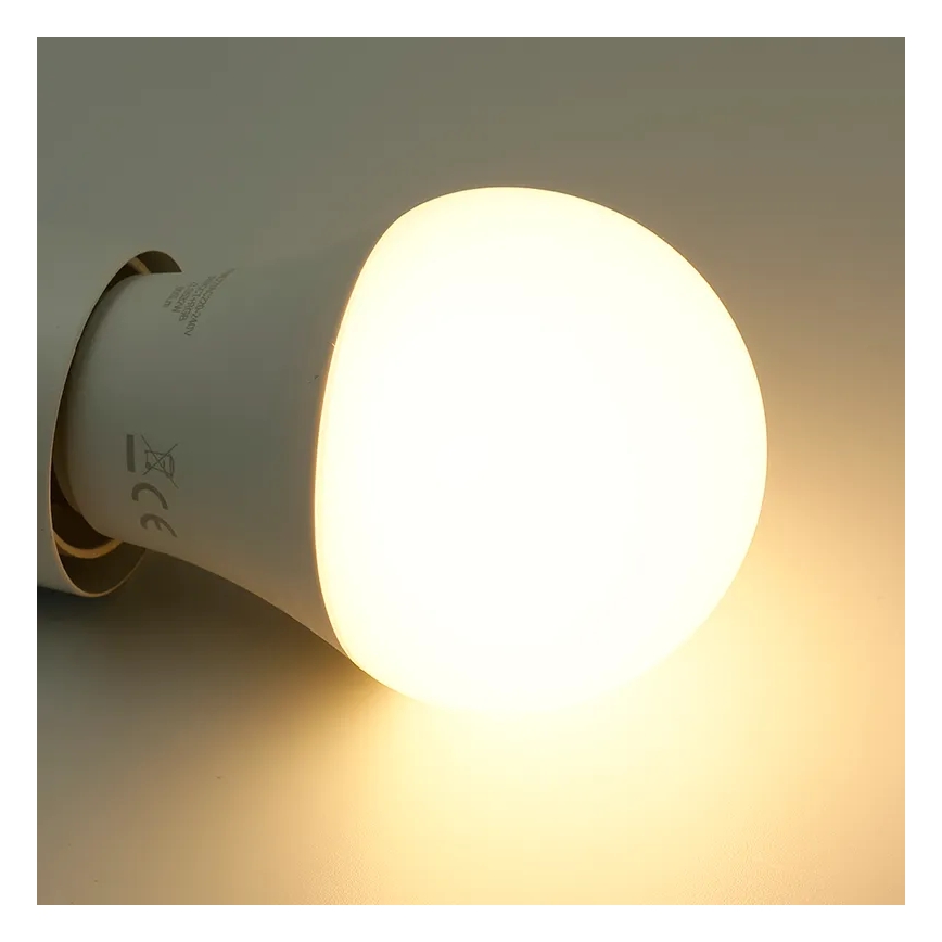 Ampoule à intensité variable LED RGBW A60 E27/9W/230V 2700-6500K Wi-Fi Tuya