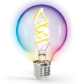 Ampoule à intensité variable LED RGBW FILAMENT MESH Smart G80 E27/4,9W/230V 2700K - Aigostar