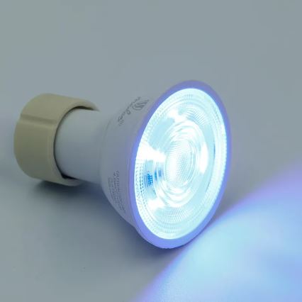 Ampoule à intensité variable LED RGBW GU10/4,5W/230V 2700-6500K Wi-Fi Tuya